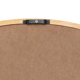 Espejo mural Kim diámetro 75 cm madera