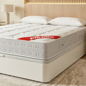 Colchón Muelles Ensacados + Canapé Abatible + Almohada Fibra | ENVIO, MONTAJE Y RETIRADA INCLUIDO | Wow