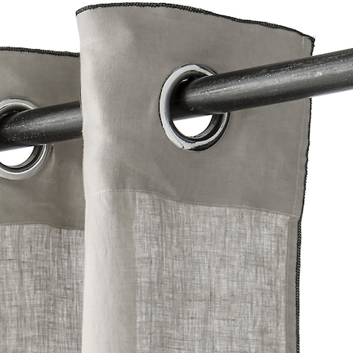 Rideau Lin lavé Naturel