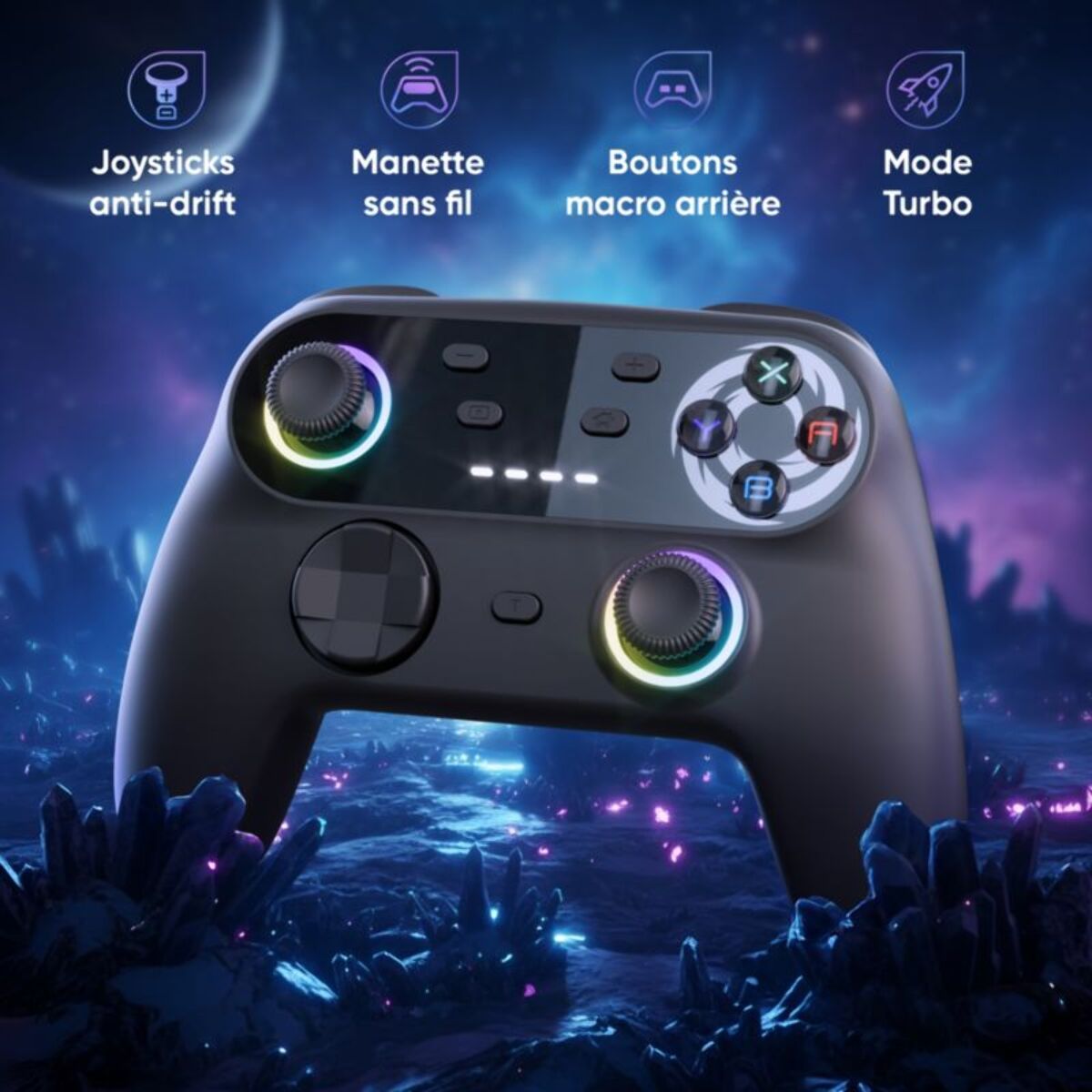 Manette ONIVERSE Walli Piano Noir