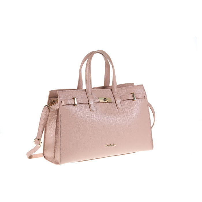 Borsa a mano da donna Made in Italy - Modello Celeste Ultra - 100% pelle - 37.5 x 24.5 x 13.0 cm