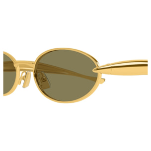 Gafas de Sol Bottega Veneta BV1386S-006 de Metal Unisex 57 mm