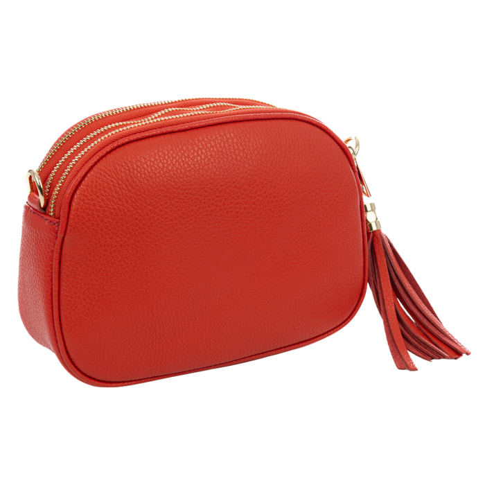 Aliminusa bolso bandolera Mujer. Piel auténtica Dollaro.