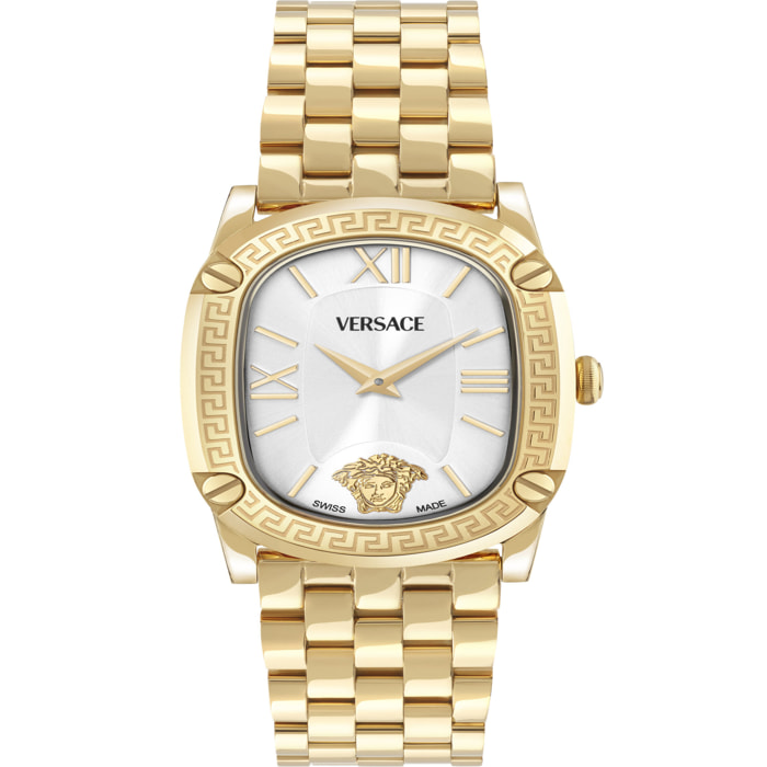 Versace Reloj Analógico De Cuarzo. New Couture