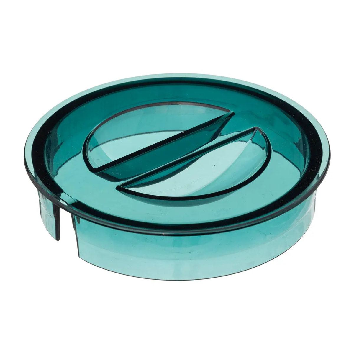 Pichet avec couvercle "Square" bleu pétrole