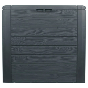 Baúl de jardín WOODEBOX 140L., dimensiones (mm) 585x460x550, color Antracita