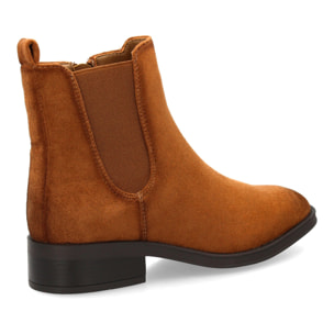 Botín Chelsea para mujer plano