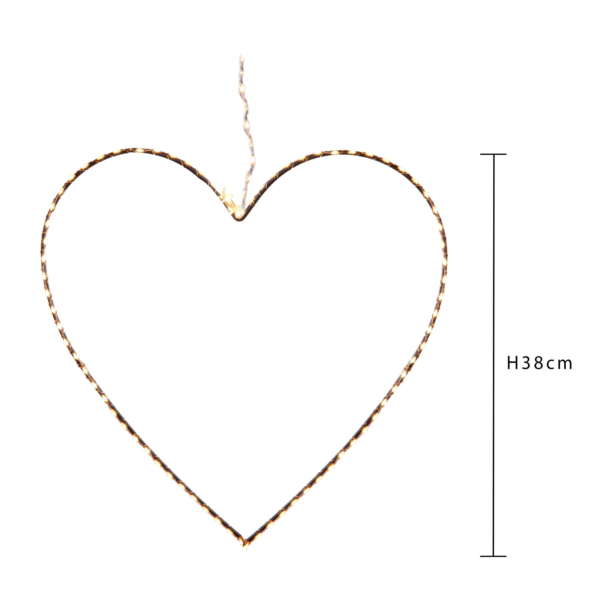 Cuore microled dm uso da esterno - Pezzi 1 - BIANCO - Bianchi Dino SpA