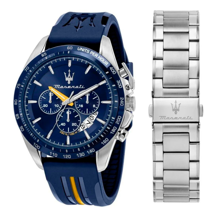 Reloj Maserati R8871612039 Hombre Analogico Cuarzo con Correa de Acero inoxidable