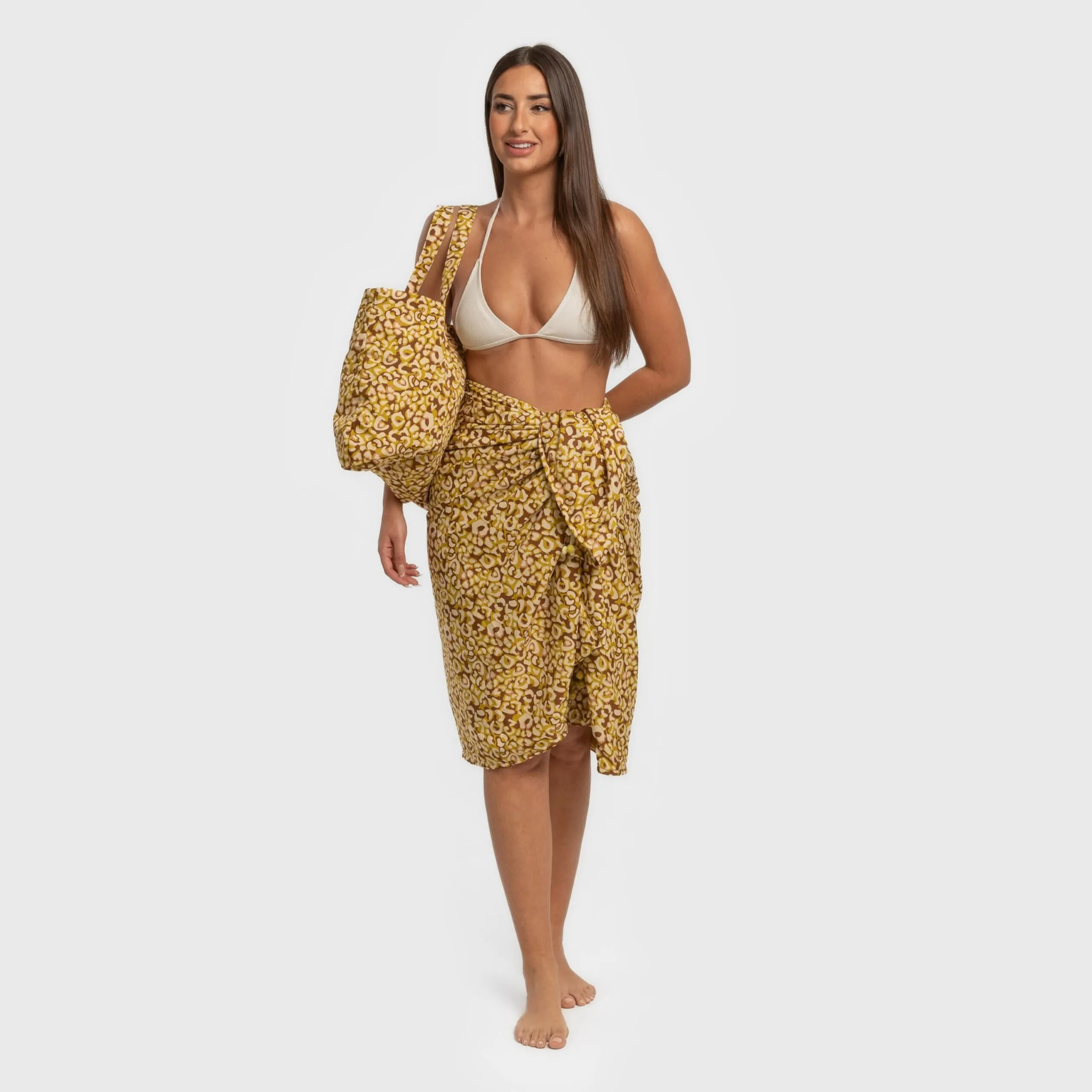 PACK TOALLA PAREO + BOLSO MILINA