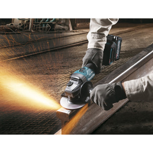Amoladora Ø 125 mm 40 V max Li-Ion 4 Ah MAKITA - GA005GM201