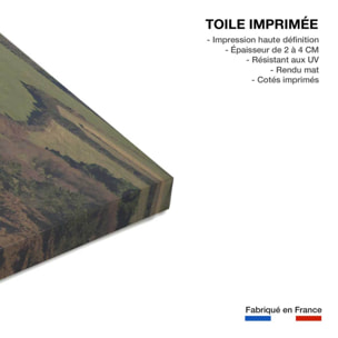 Tableau paysage ocean corniche d'hendaye  Toile imprimée