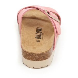 SANDALO CON ZEPPA BILLOWY ROSA