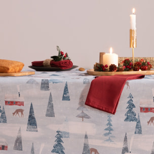 Mantel antimanchas OLAF AZUL