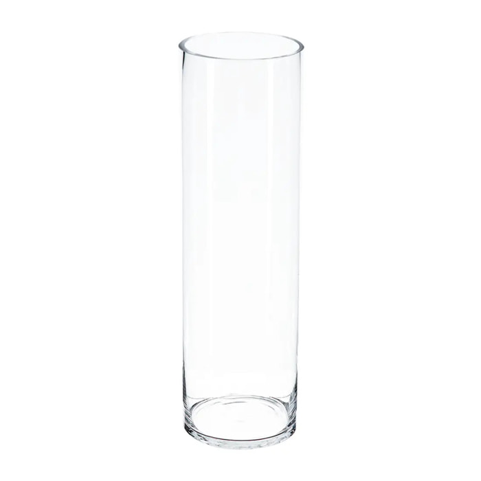 Vase cylindre verre H50cm