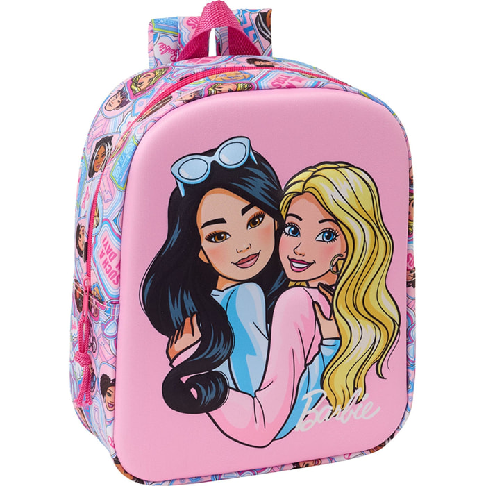 Mochila guarderia 3d barbie 3d