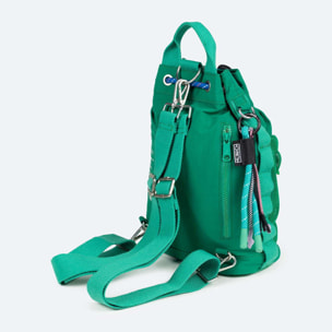 BOLSO DEEP RECYCLED DRAWSTRING BACKPACK C/GREEN