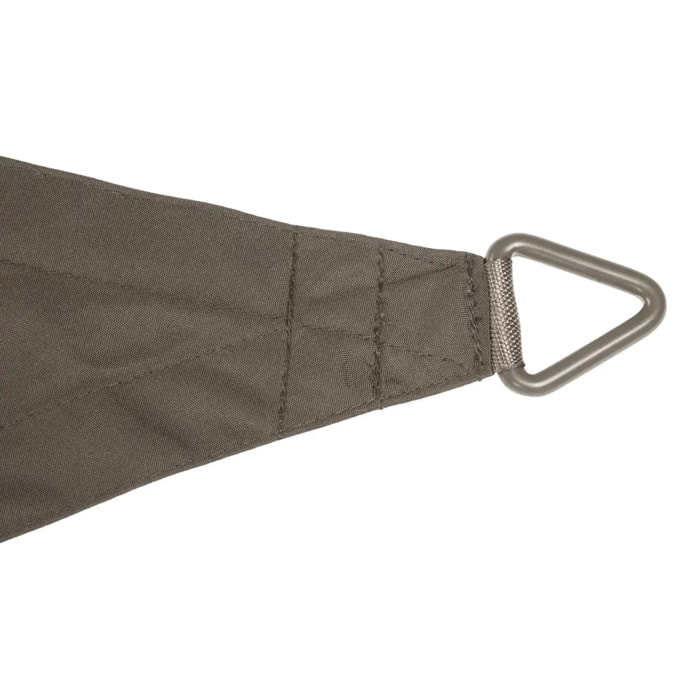 Voile d'ombrage Elyora 4x3m gris ardoise