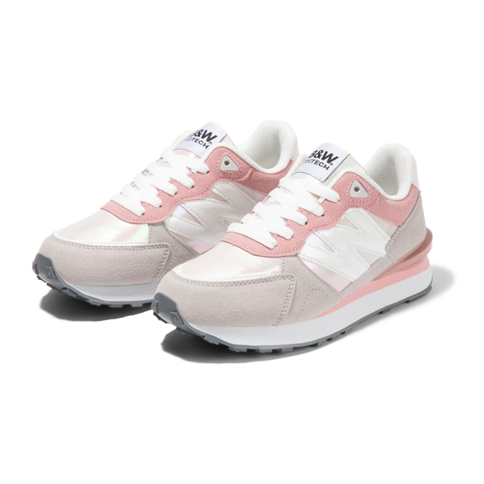 B&W Break&Walk - Sneakers casual per donna e bambina comode