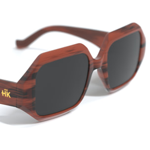 Gafas de Sol Holbox Marron Hanukeii para hombre y mujer