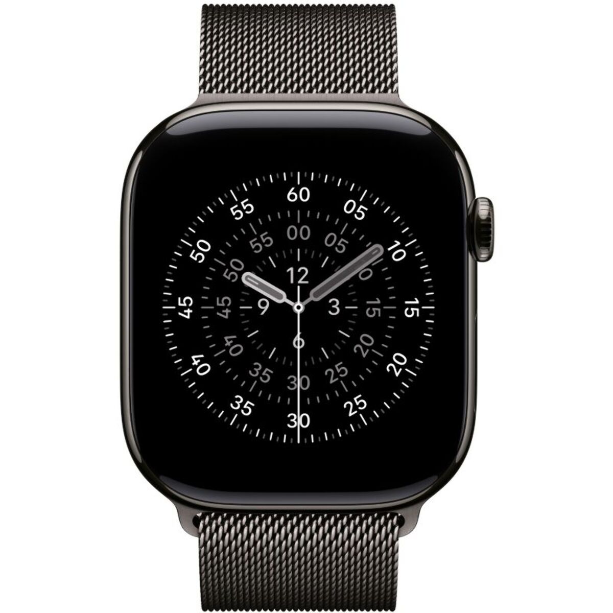 Bracelet APPLE 46 mm - S/M Milanais ardoise