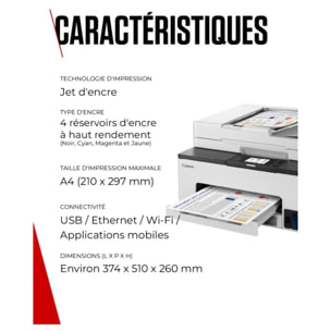 Imprimante jet d'encre CANON Maxify GX2051