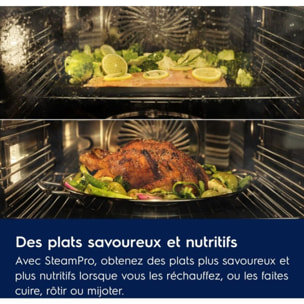 Four encastrable fonction vapeur ELECTROLUX EOA9S3XH Cuisson Sous-vide et Hydrolyse 70L