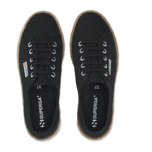 Superga - Zapatos de mujer Mujer Negro - 2730 ROPE