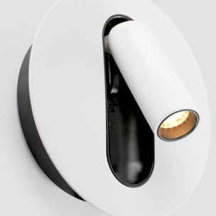 TIMIT Lampada da parete lettore bianco