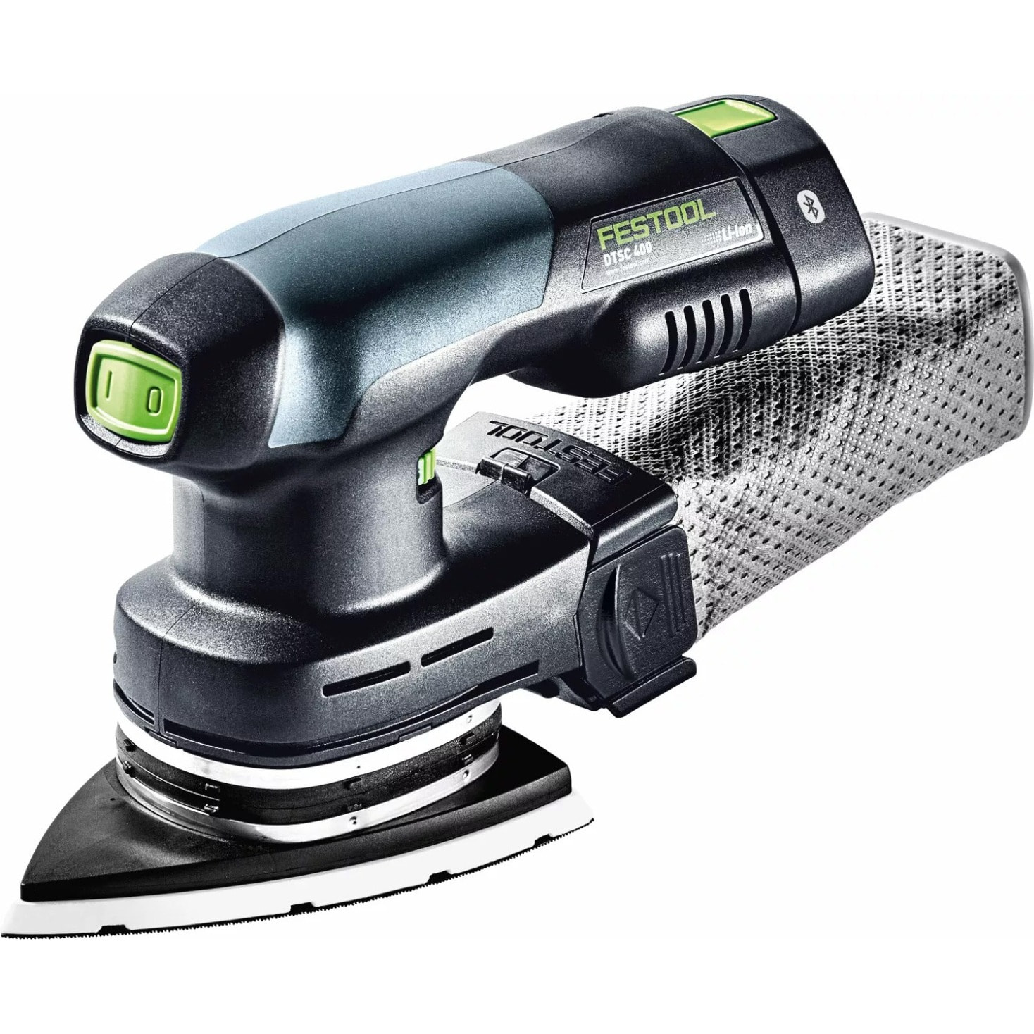Ponceuse delta sans fi DTSC 400 3.0 I-Set - FESTOOL - avec 2 batteries 18V 3.0 Ah - chargeur - Systainer -