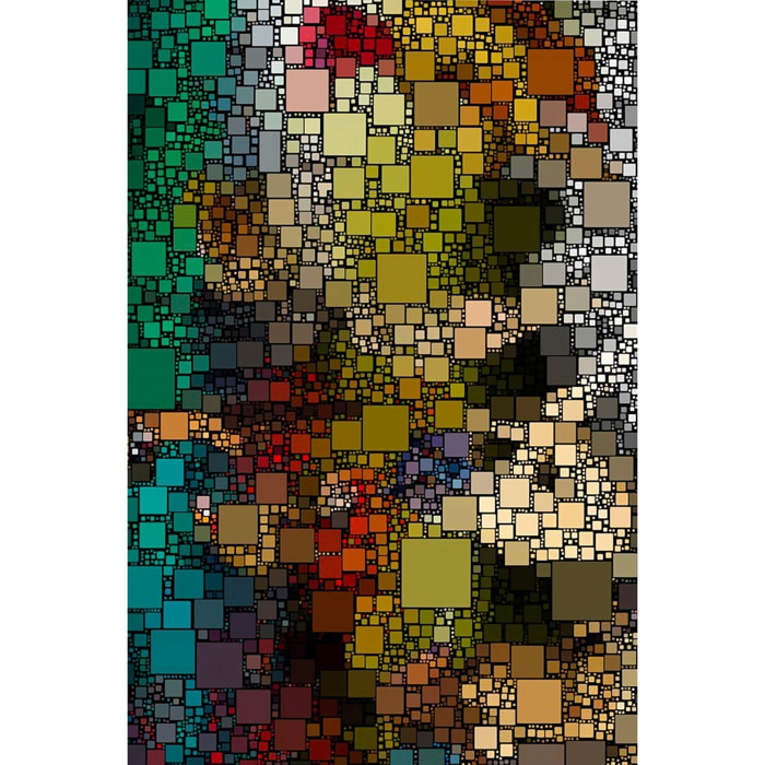 Tableau vitraux sagrada familia Tableau alu Dibond