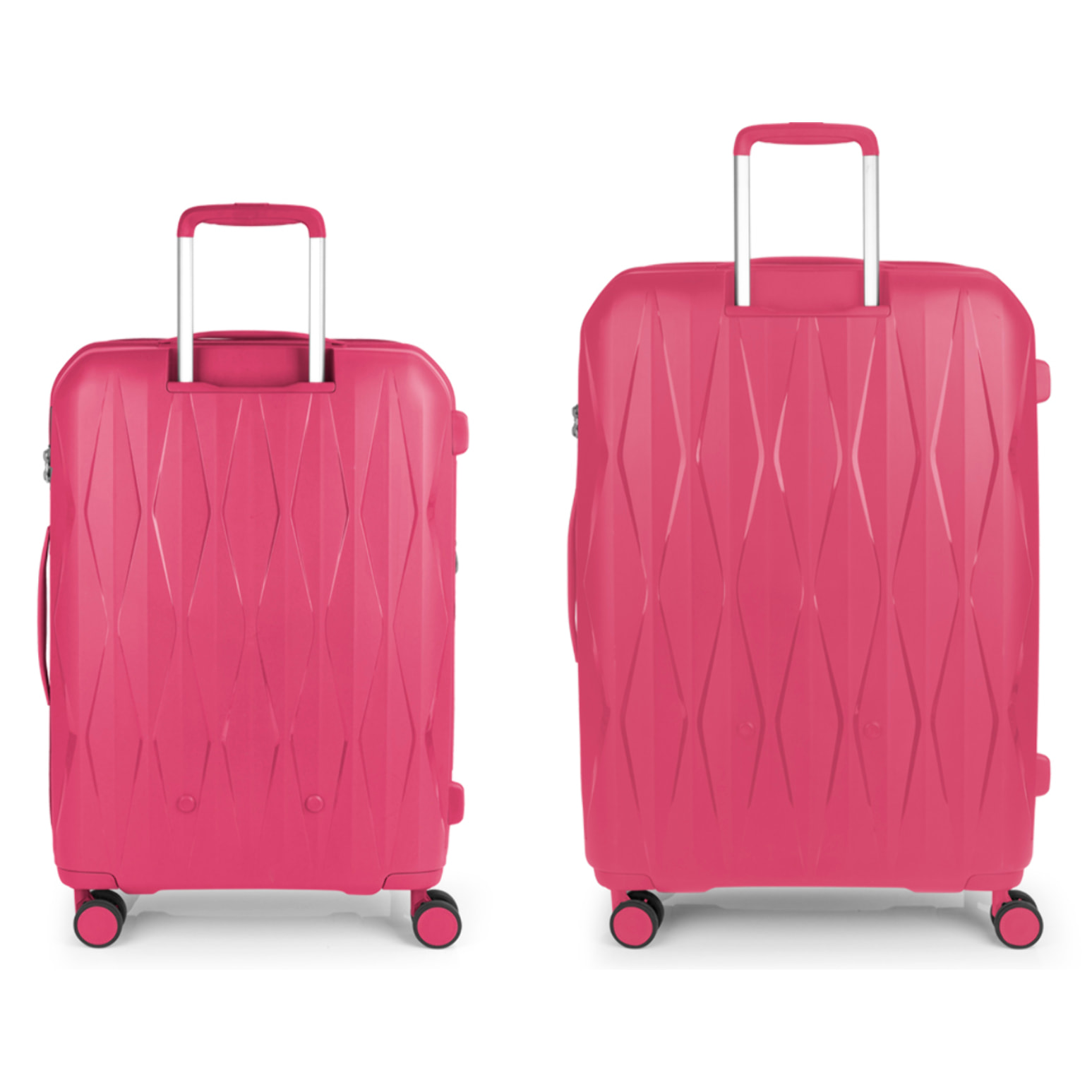 Juego de 2 maletas (mediana y grande) rígidas, expandibles INFINITY