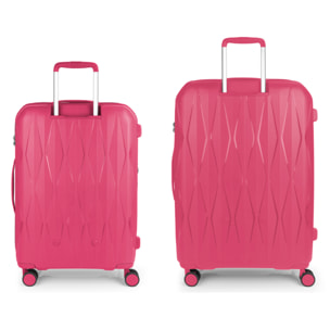 Juego de 2 maletas (mediana y grande) rígidas, expandibles INFINITY