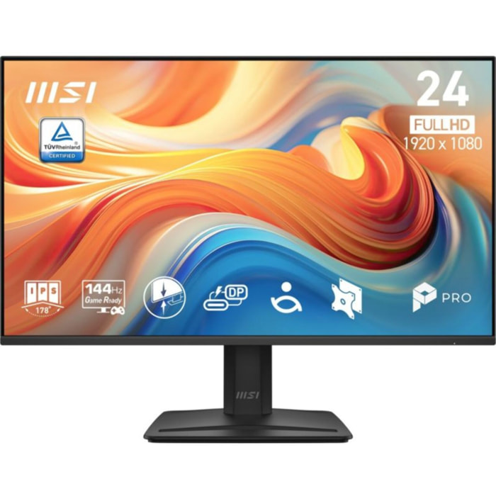 Ecran PC MSI Pro MP242 24" IPS Full HD 144 Hz HDR USB-C 15W