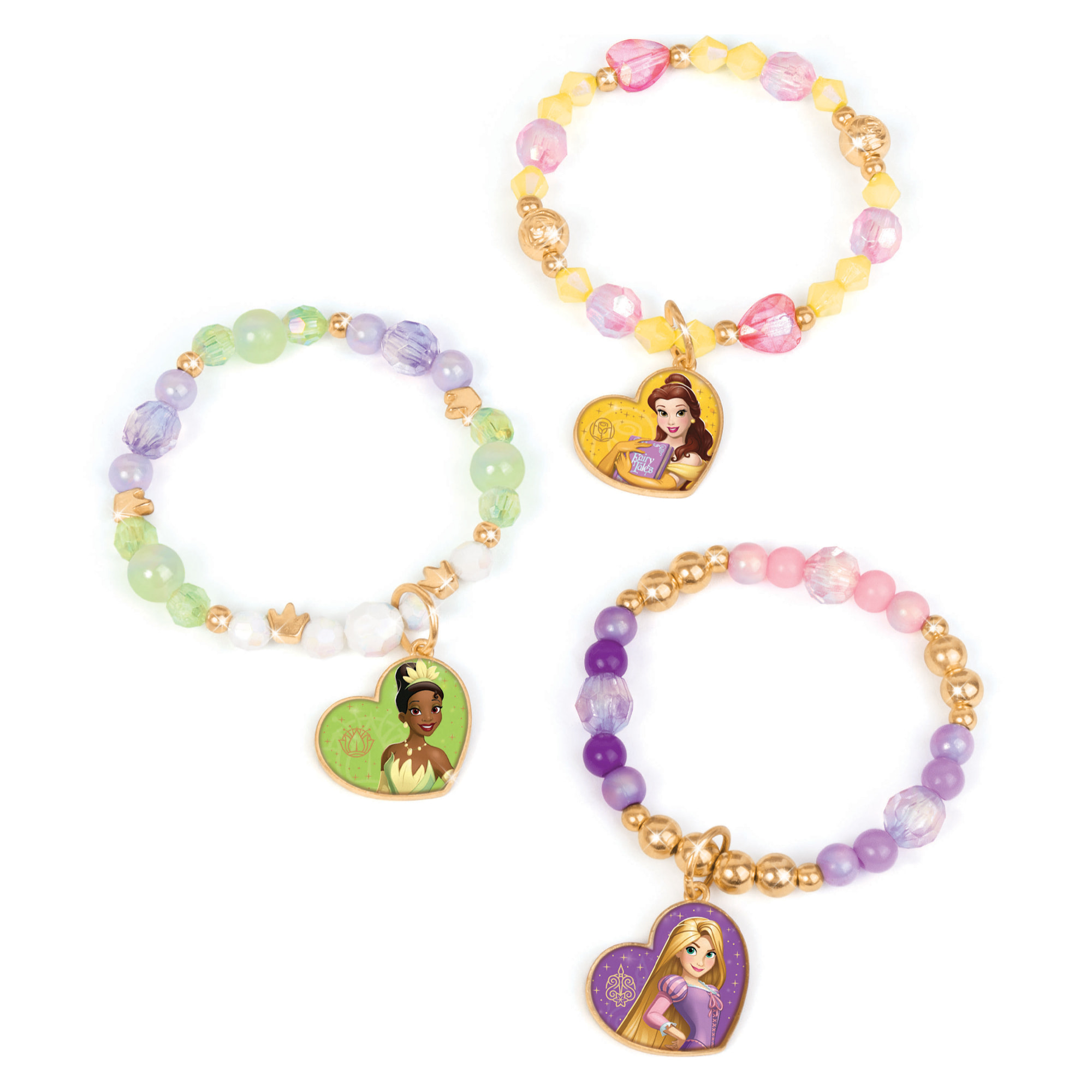 Disney - Principesse: Braccialetti e Storie con Adesivi