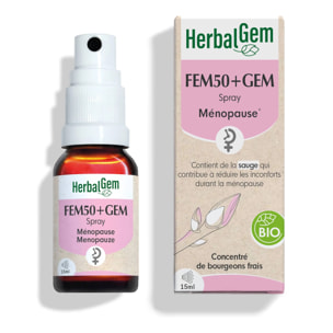 Herbalgem- FEM50+ spray - Bio - 15 ml