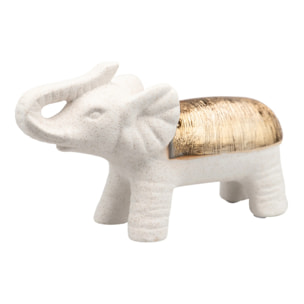 Elefante Ceramica 31x12x14 Cm