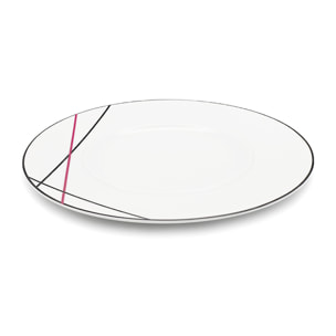 6 assiettes plates 29cm bistrot chef