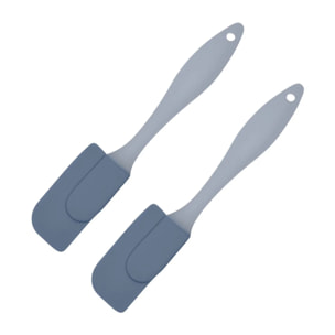 Ensemble de 2 Mini spatules de cuisine et de pâtisserie 19 cm Fackelmann Elemental