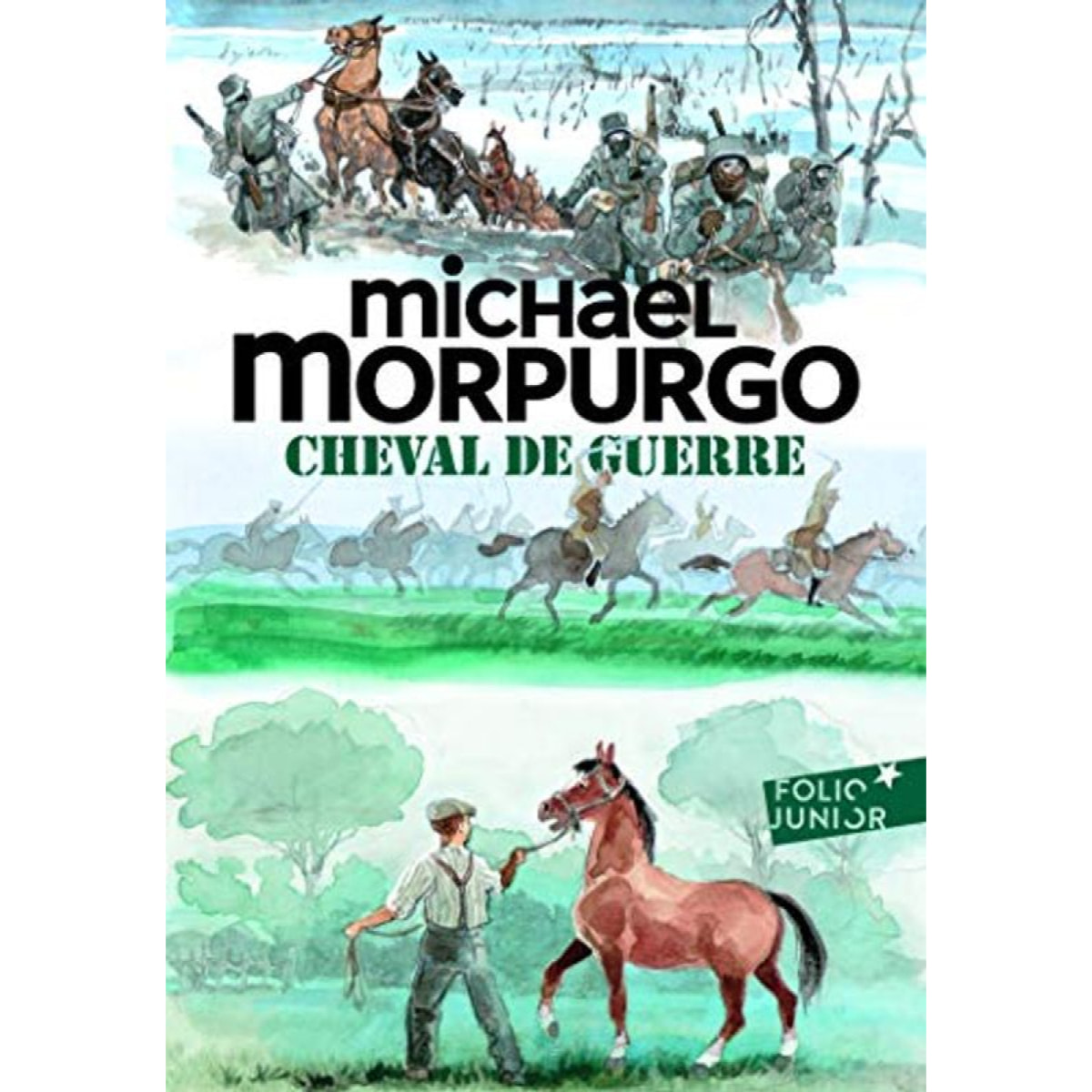 Morpurgo,Michael | Cheval de guerre - Folio Junior - A partir de 9 ans | Livre d'occasion