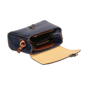 Borsa a tracolla Faye da donna In Vera pelle Made in Italy 18x13x5 cm