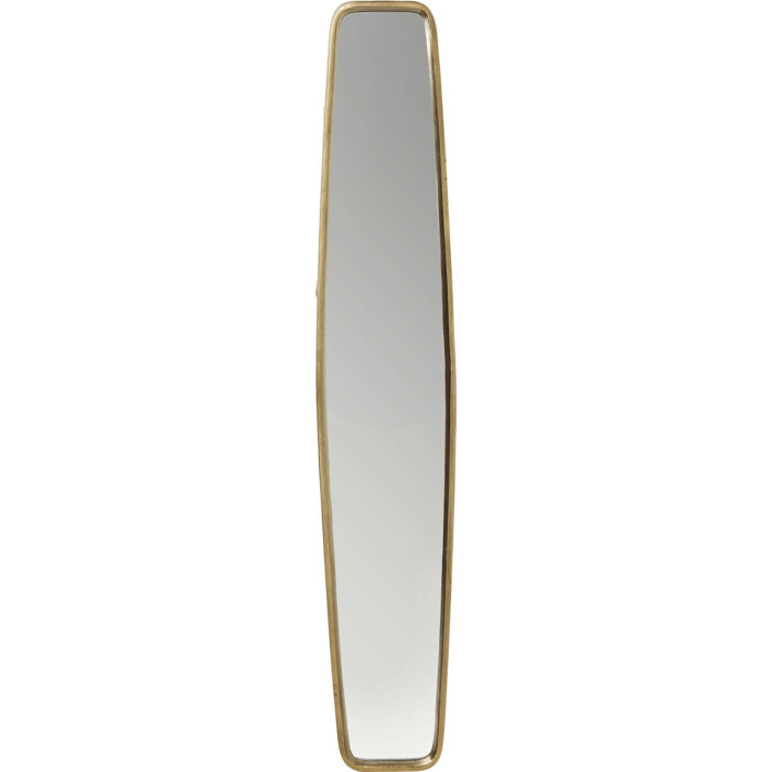 Miroir Clip 177x32cm laiton Kare Design