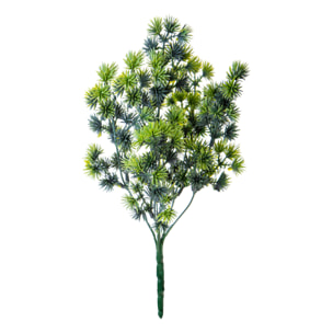 Microcladium Bush 33 Cm - Pezzi 12 - 25X33X25cm - Colore: Multicolore - Bianchi Dino - Piante Artificiali