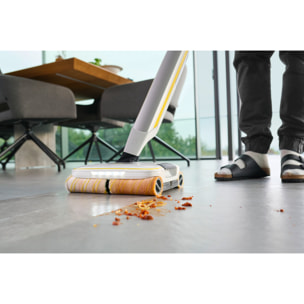 Nettoyeur de sols connecté Karcher FC 8 Smart Signature Line - Aspire lave et sèche - Connecté- écran LCD- Autonomie 50 min