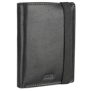 Cartera Hombre Piel Jaslen Hannover Negro