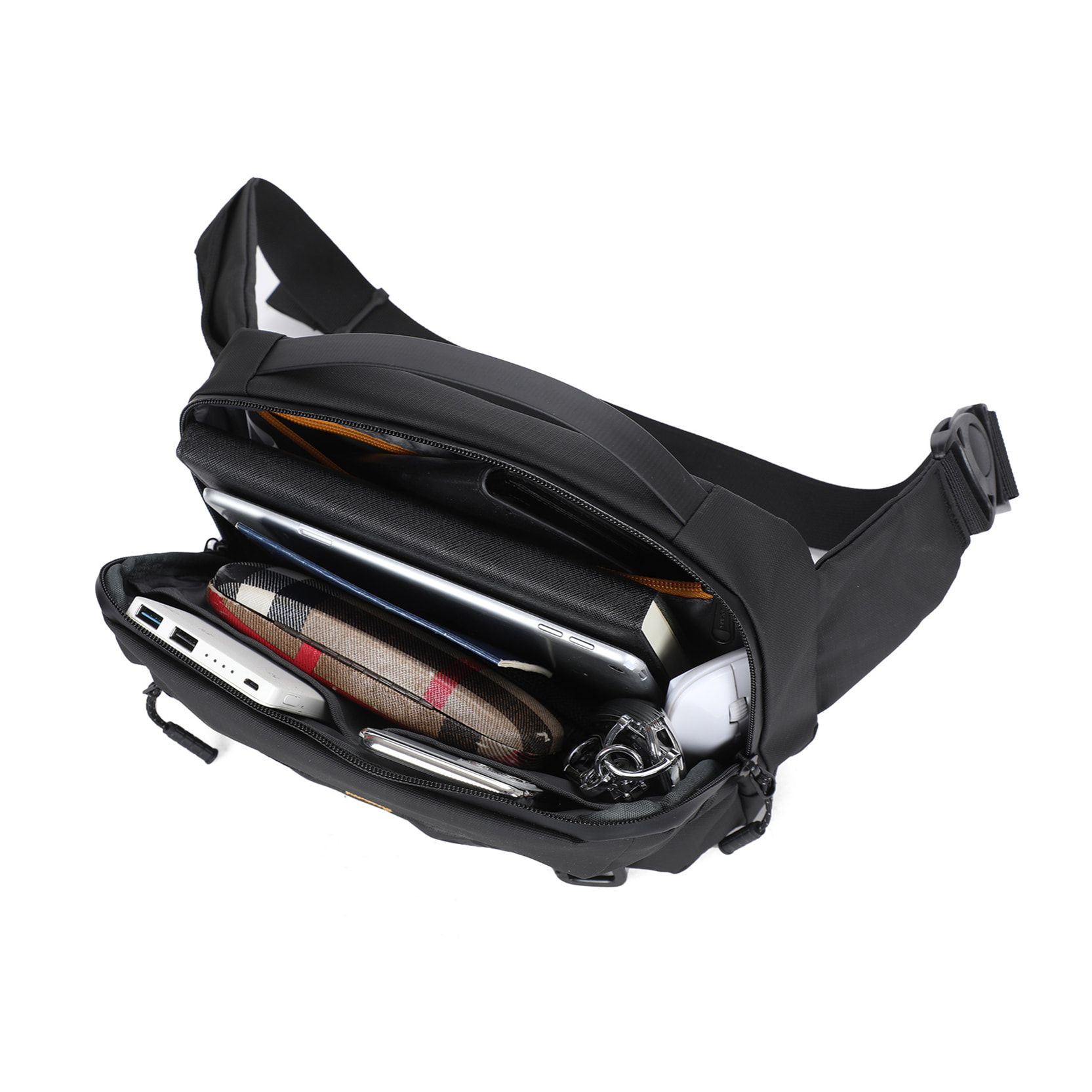 Marsupio  da uomo Textile Polyester 27x16x5.5 cm