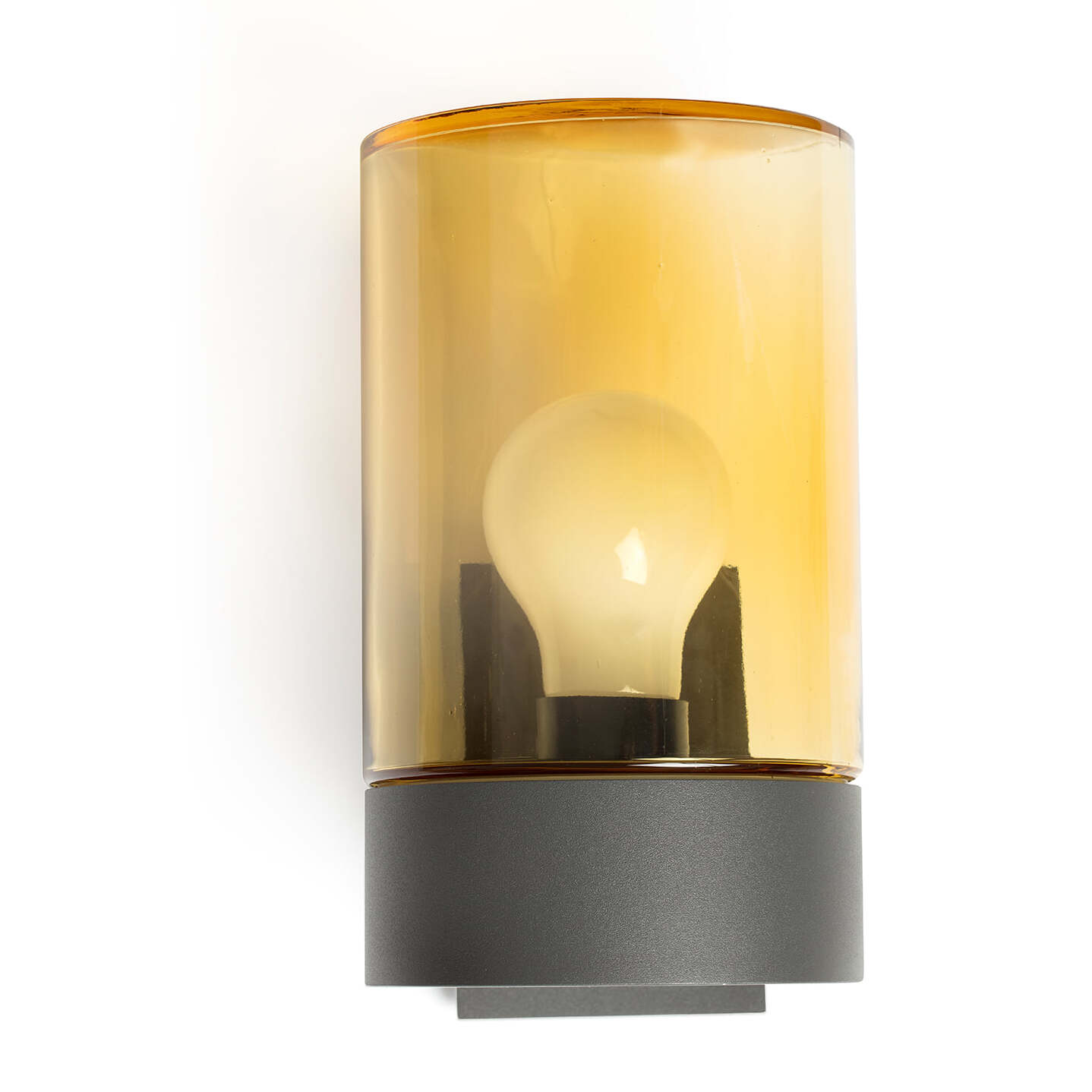 KILA Aplique gris oscuro ámbar