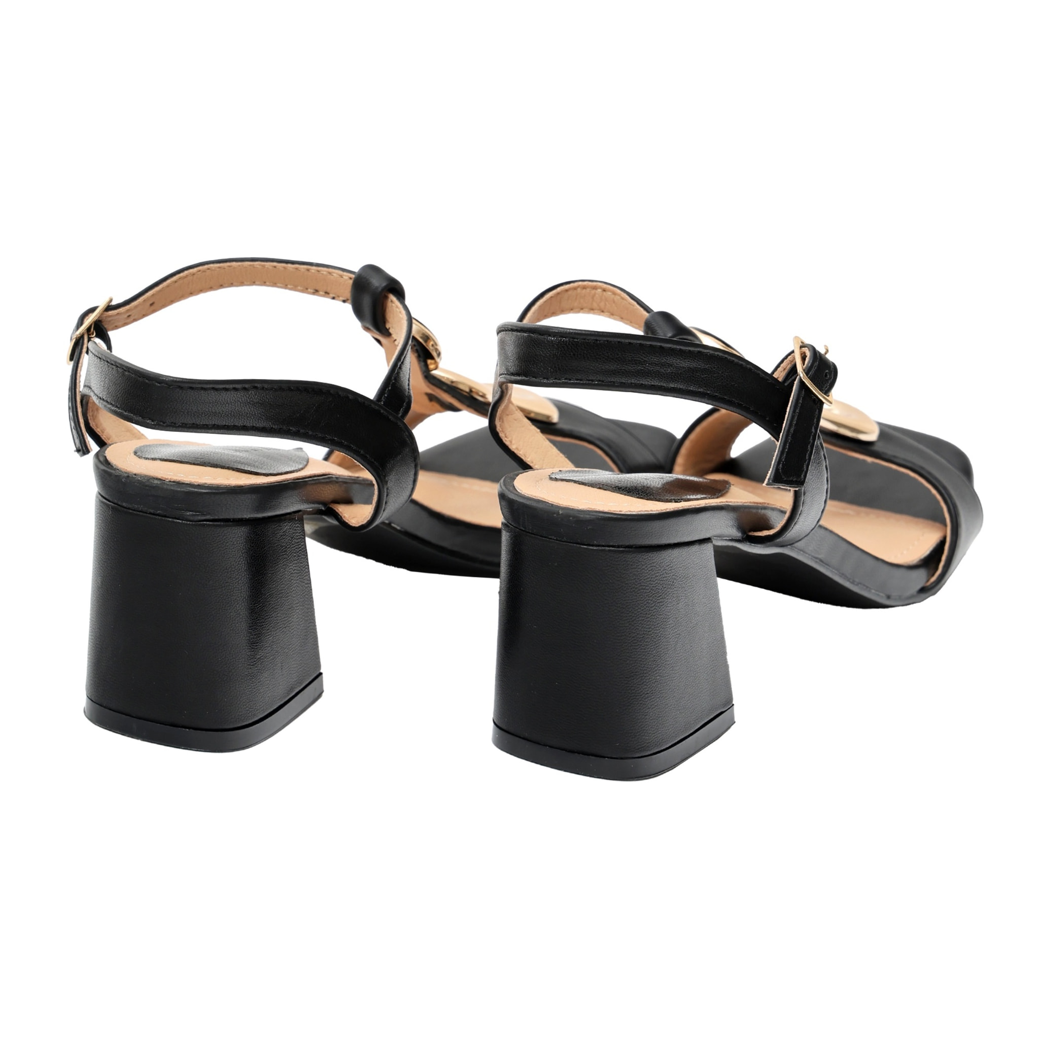 Sandali cinturino regolabile - applicazione - tacco 7,5 cm