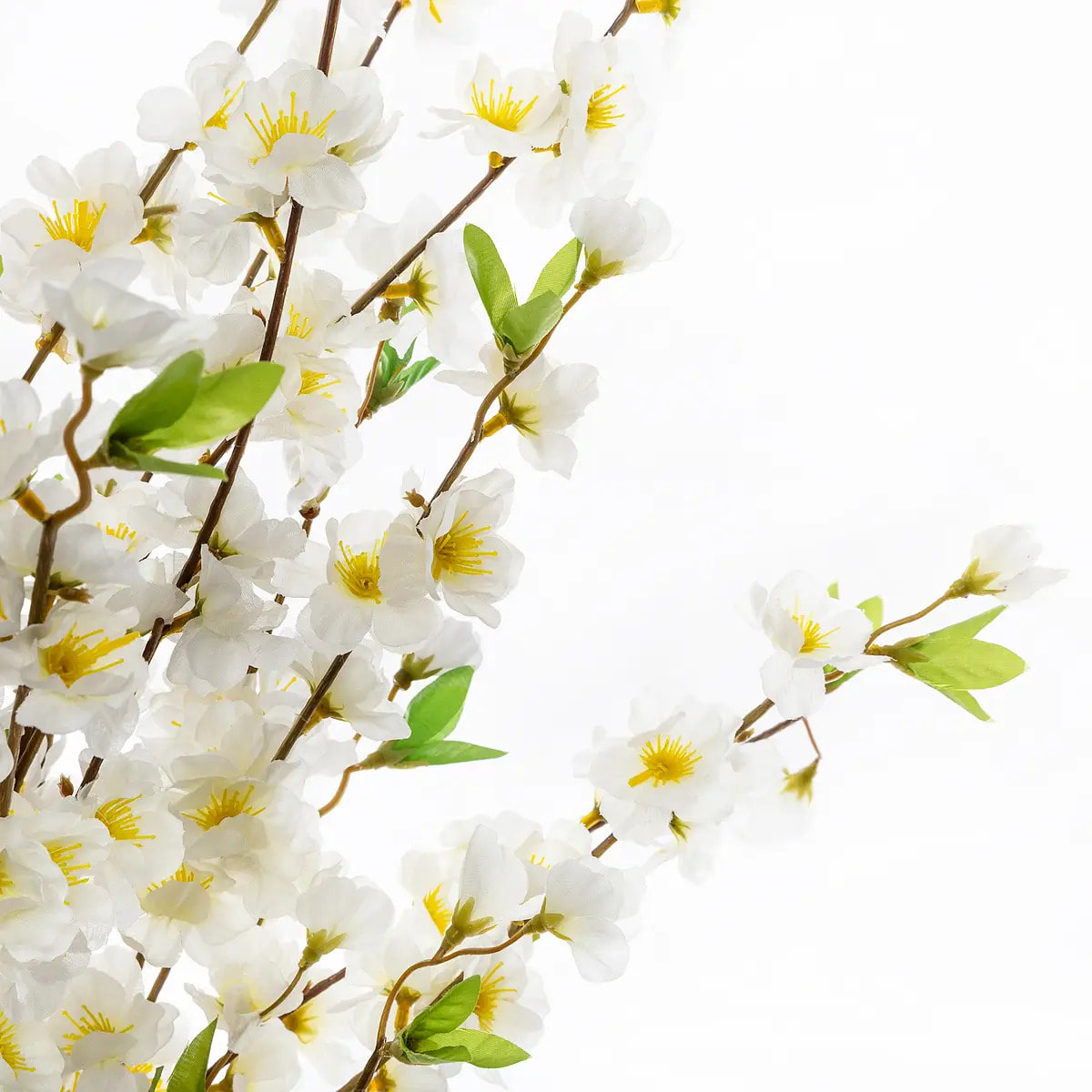 Cerisier blanc artificiel H100cm
