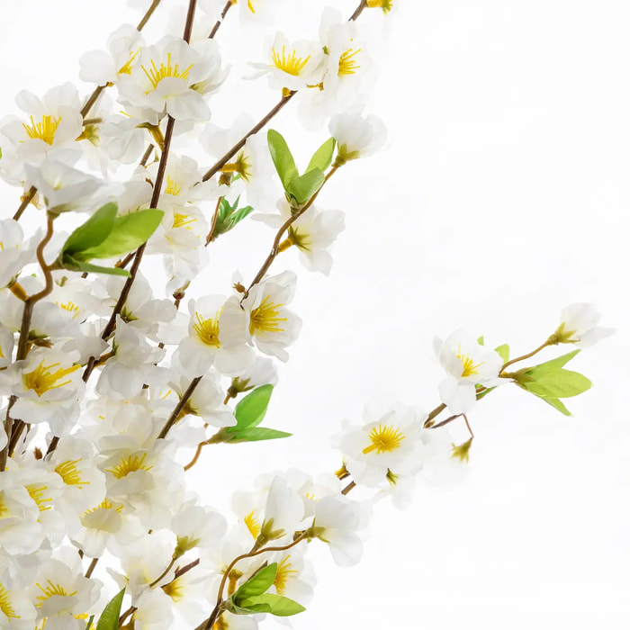 Cerisier blanc artificiel H100cm